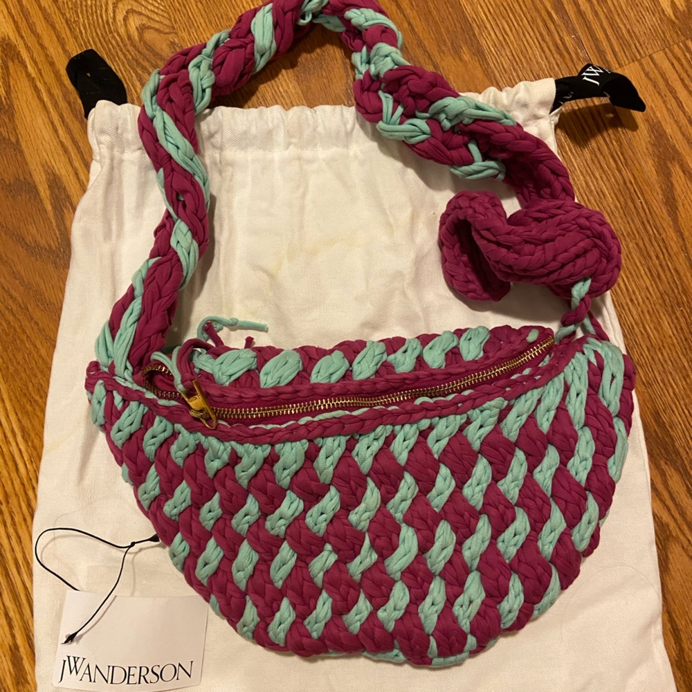JW Anderson Knitted Bum Bag